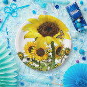 Teller für Sonnenblumen (Party)