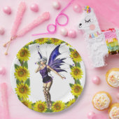 Teller für Sonnenblumen (Party)