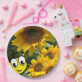 Teller für Sonnenblumen (Party)