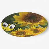 Teller für Sonnenblumen (Schrägansicht)