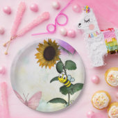 Teller für Sonnenblumen (Party)