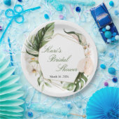 Teller für tropische Vegetation (Party)