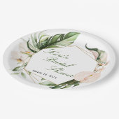 Teller für tropische Vegetation (Schrägansicht)