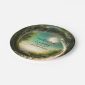 Teller für verzauberte Abend (Schrägansicht)