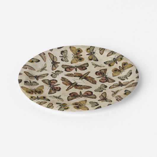 Teller für Vintage Motordrucke (Schrägansicht)