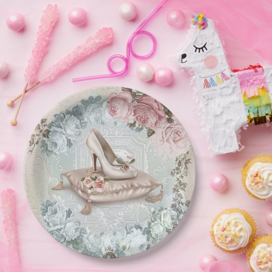 Teller für Vintages Brautparty (Party)