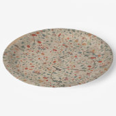 Teller für Vintages Entwurfspapier (Schrägansicht)