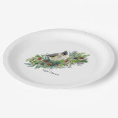 Teller für Vogelpapiere (Schrägansicht)