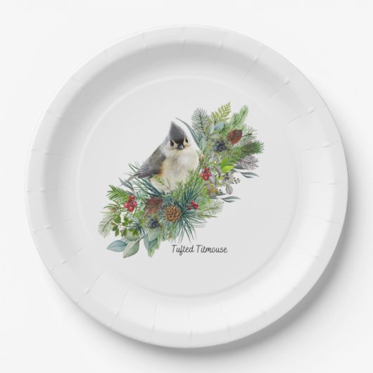 Teller für Vogelpapiere (Vorderseite)