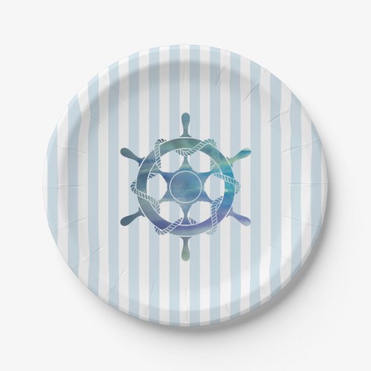 Teller für von Strippapier für Nautical Wheel (Vorderseite)