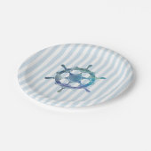 Teller für von Strippapier für Nautical Wheel (Schrägansicht)