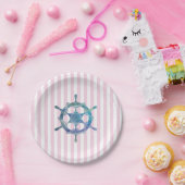 Teller für von Strippapier für Nautical Wheel (Party)