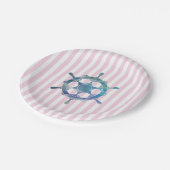 Teller für von Strippapier für Nautical Wheel (Schrägansicht)