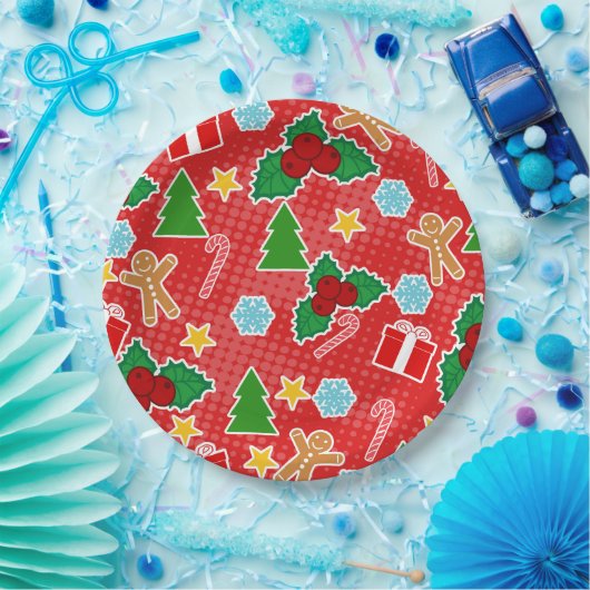 Teller für Weihnachts-Party (Party)