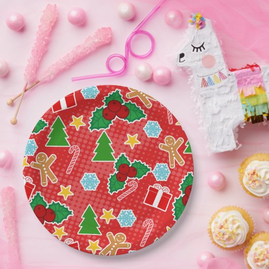 Teller für Weihnachts-Party (Party)