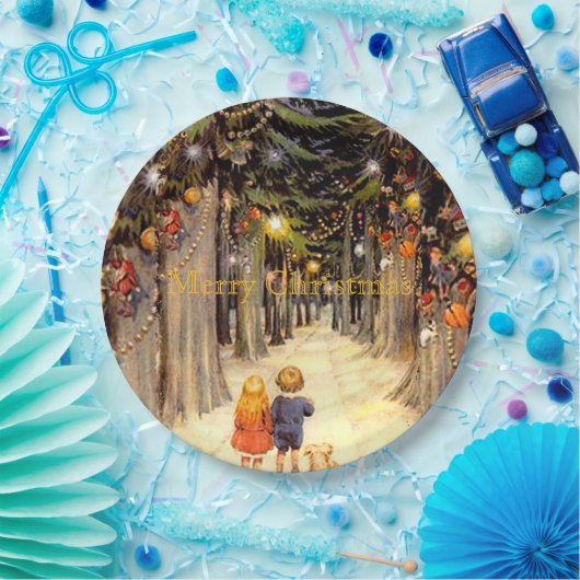 Teller für Weihnachtslane (Party)