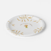 Teller für Weißpapier 7" (Schrägansicht)