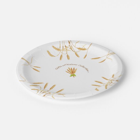 Teller für Weißpapier 7" (Schrägansicht)