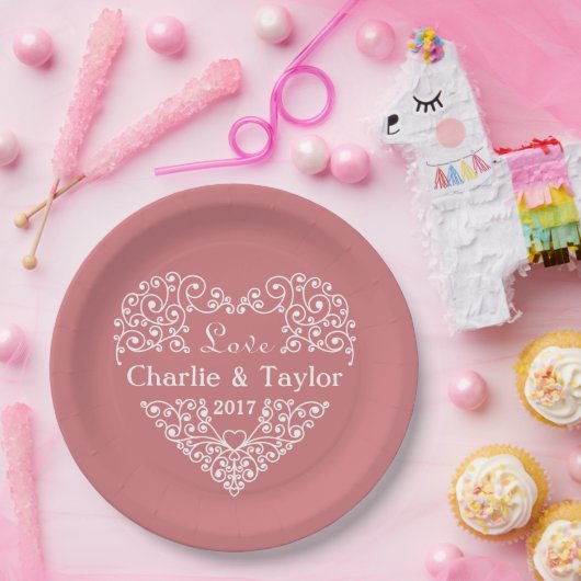 Teller für Zierheft (Party)