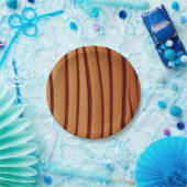 Teller gebrannt rustikal Orange (Party)