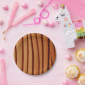 Teller gebrannt rustikal Orange (Party)