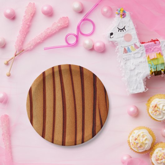 Teller gebrannt rustikal Orange (Party)