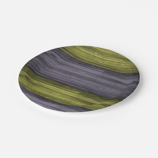 Teller gelb, Lila (Schrägansicht)