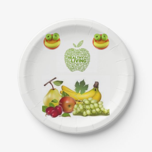 Teller gesund (Vorderseite)