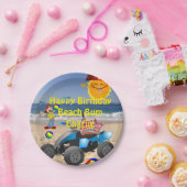 Teller, glücklich zum Geburtstag Beach Bum Boy Pappteller (Party)