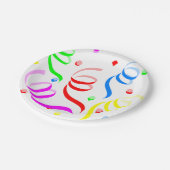 Teller, glücklich zum Geburtstag Papier Teller Con (Schrägansicht)