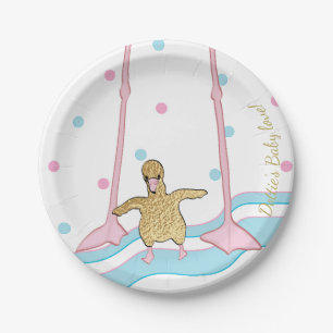 Teller "Gold Flamingo Baby & Mommy"