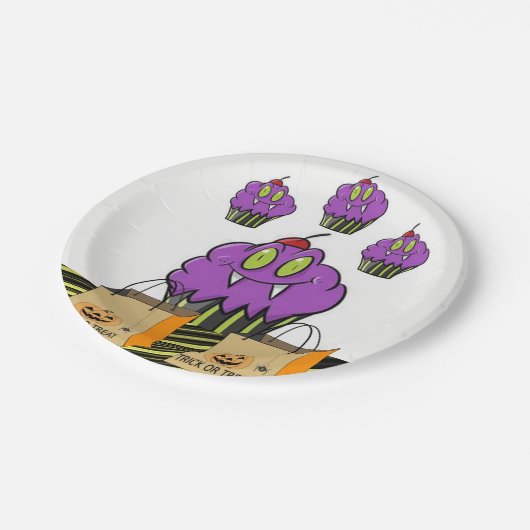 Teller Halloween (Schrägansicht)