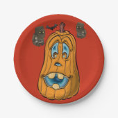 Teller Halloween, Pumpkin (Vorderseite)