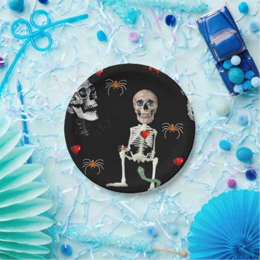 Teller Halloween, Skelett (Party)