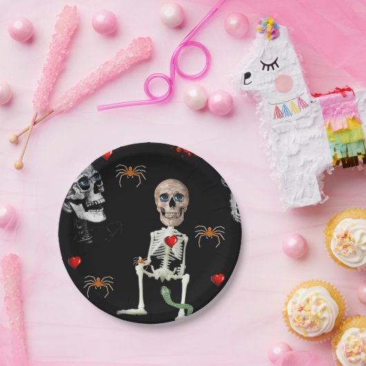 Teller Halloween, Skelett (Party)