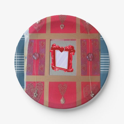 Teller Herz (Vorderseite)