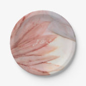 Teller Hochzeitsfeiern in Pinks und Lavendern (Vorderseite)