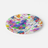 Teller Januar, 5. Geburtstag (Schrägansicht)