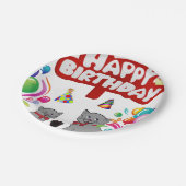 Teller, Katzen Pappteller (Schrägansicht)