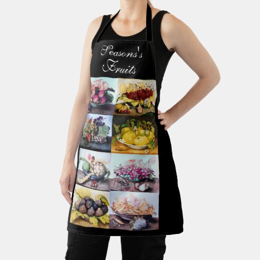 Teller/Kirschen, Zitronen, Trauben, Artischocken Schürze (InSitu)