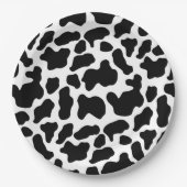 Teller - Kuhmuster (Vorderseite)