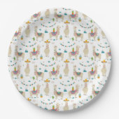 Teller - Llama Garden Party (Vorderseite)