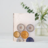 "TELLER, MAROKKO" REISEFOTOGRAFIE POSTCARD POSTKARTE (Stehend Vorderseite)