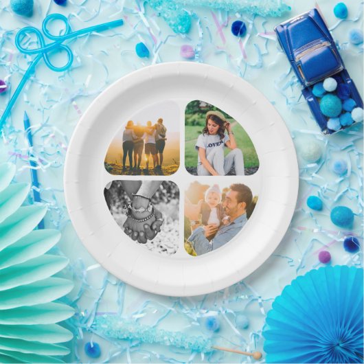 Teller mit 8 Party 4 Fotovorlage (Party)