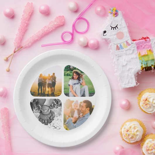 Teller mit 8 Party 4 Fotovorlage (Party)