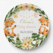 Teller mit Babydusche (Vorderseite)