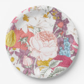 Teller mit Blüten (Vorderseite)