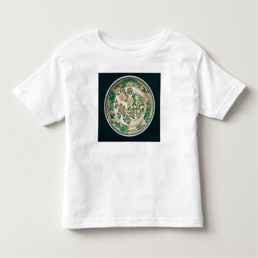 Teller mit famille verte Dekoration Kleinkind T-shirt (Vorderseite)