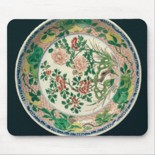 Teller mit famille verte Dekoration Mousepad