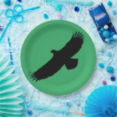 Teller mit fliegenden Adlerfarben (Party)